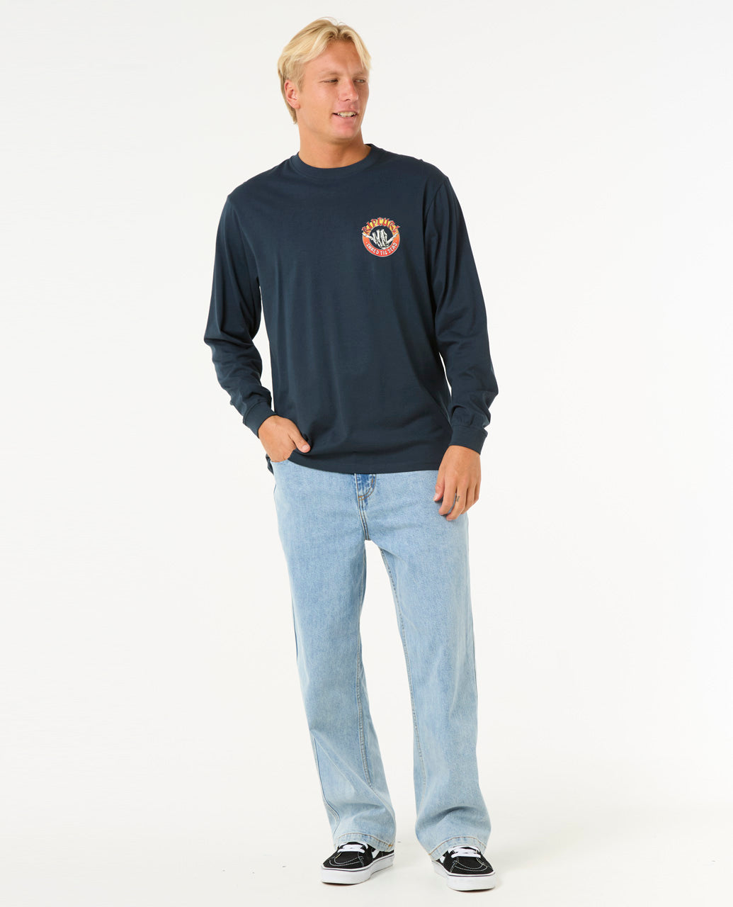 Rip Curl Men Shred Til L/S Tee LONG SLEEVE TEE Rip Curl