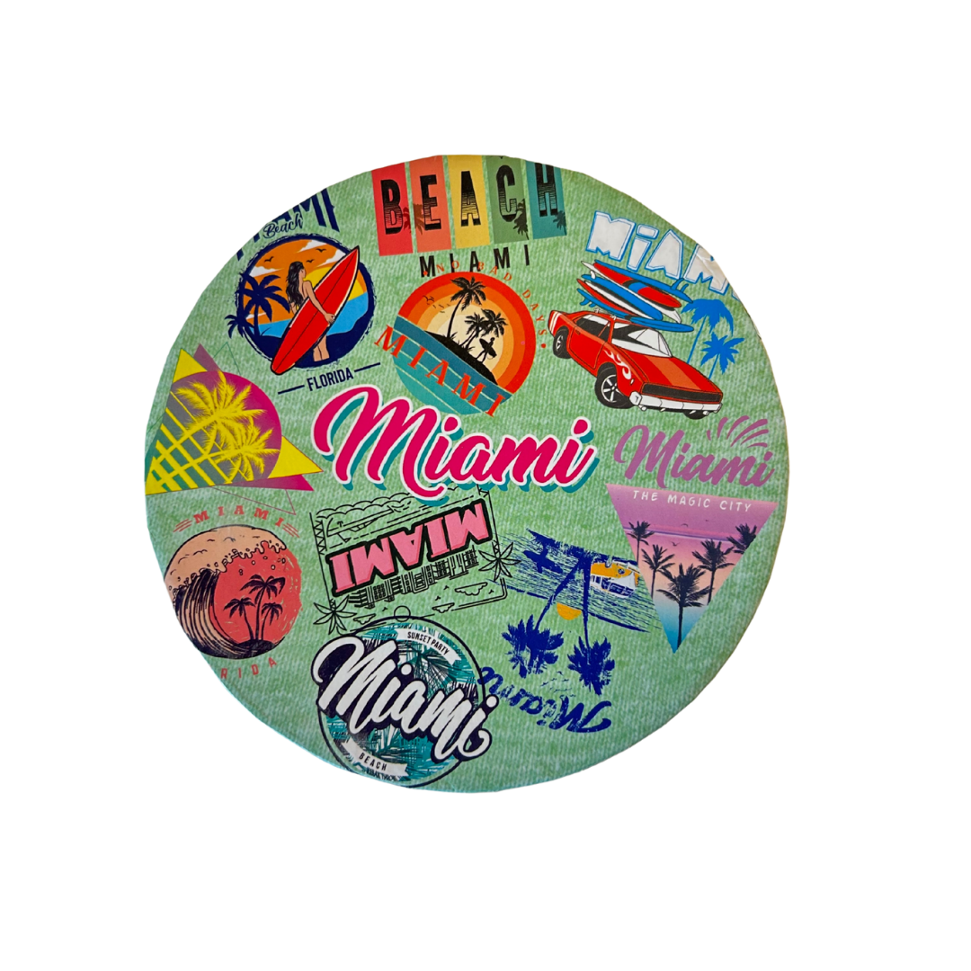 Miami Porcelain Mug In Round Box