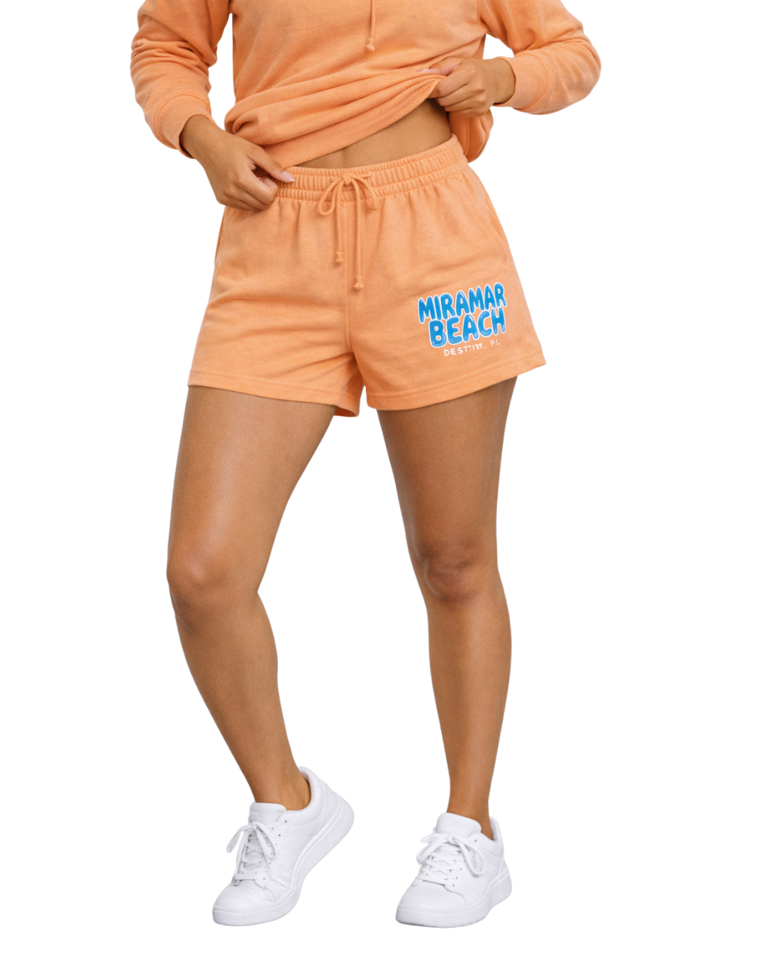 Miramar Beach, City Name Short -Part of a Set-Style ETP042S Clothing alvinsisland.com Coral S