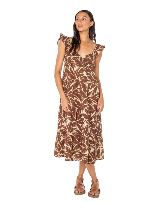 Roxy Women's Palmy Days Midi Dress