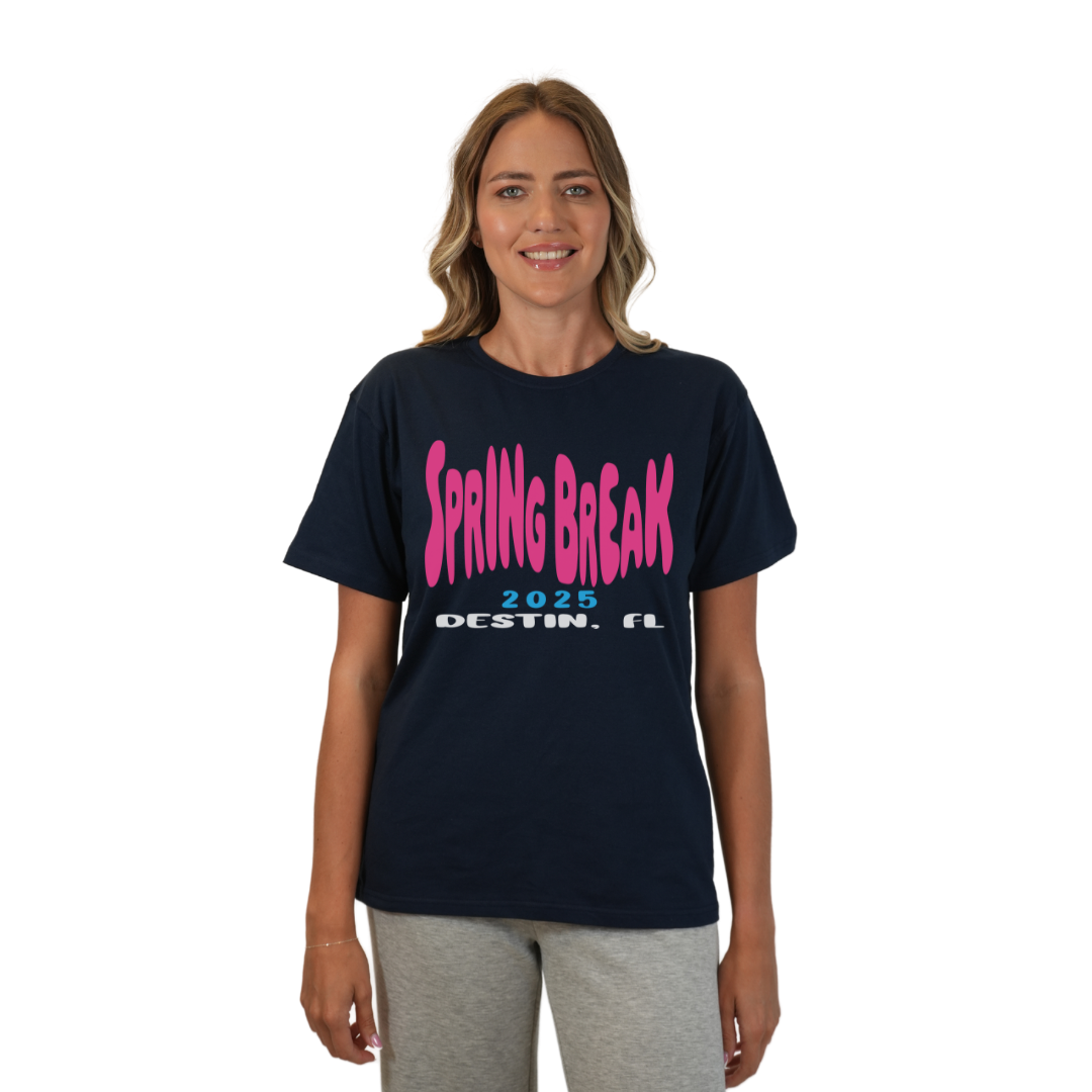 Destin, Fl Spring Break Collection T-shirt Style CC1000