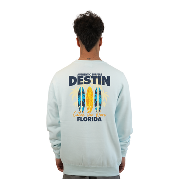 トップス L'Appartement DEVISION CREW NECK SWEAT 686 Welcome Fleece Crew Neck Sweatshirt (Closeout) - (welcome