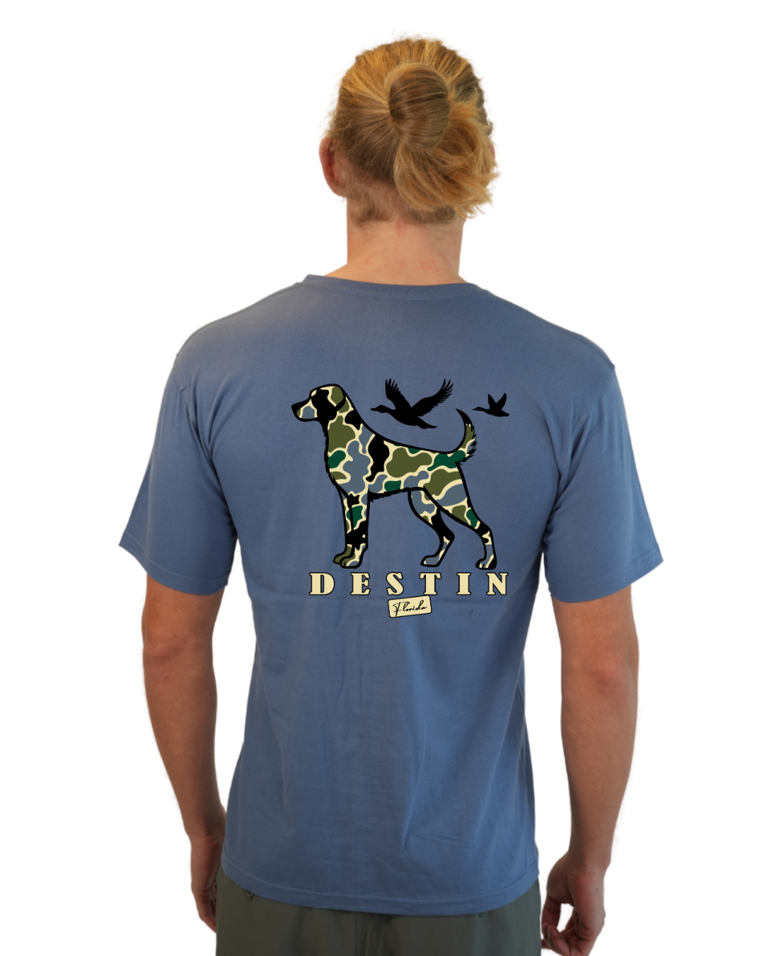 Destin Dog Men T-Shirt Camouflage Edition T-SHIRT alvinsisland.com