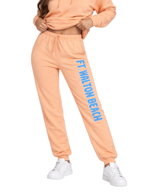 Ft. Walton Beach, Fl City Name with Love Jogger-Part of a Set- Style ETP040P Clothing alvinsisland.com