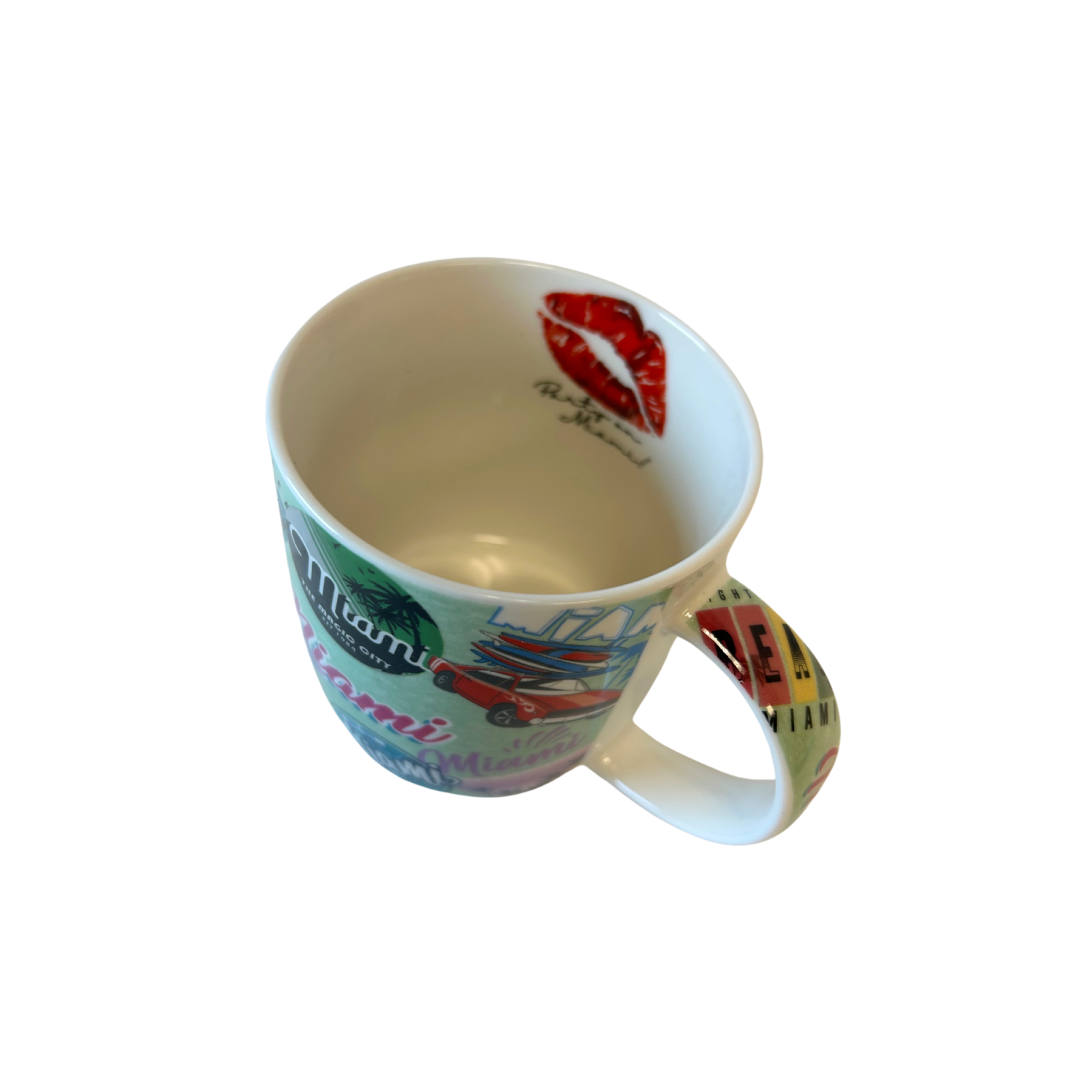 Miami Porcelain Mug In Round Box