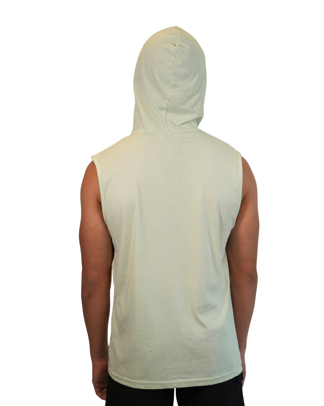 Miami Beach Fl, Palm Tree Knit Sleeveless Hoodie Style 229 Sleeveless Hoodie alvinsisland.com