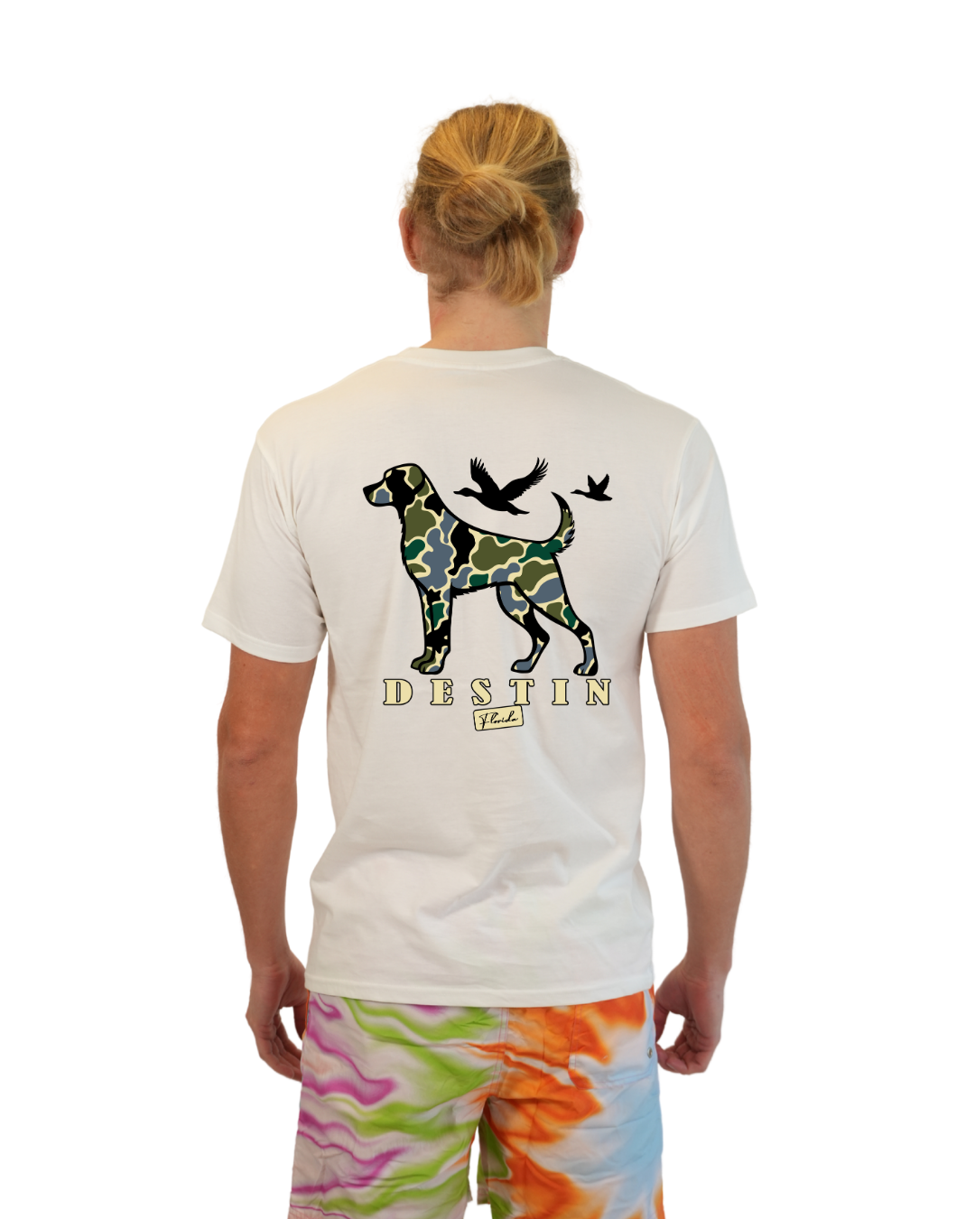 Destin Dog Men T-Shirt Camouflage Edition T-SHIRT alvinsisland.com