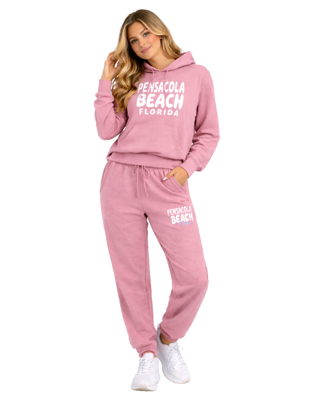 Pensacola Beach, City Name Jogger  -Part of a Set- Style ETP040P