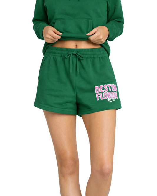 Destin, Fl Cherry Short- Part of a Set- Style ETP042S Clothing alvinsisland.com Green S