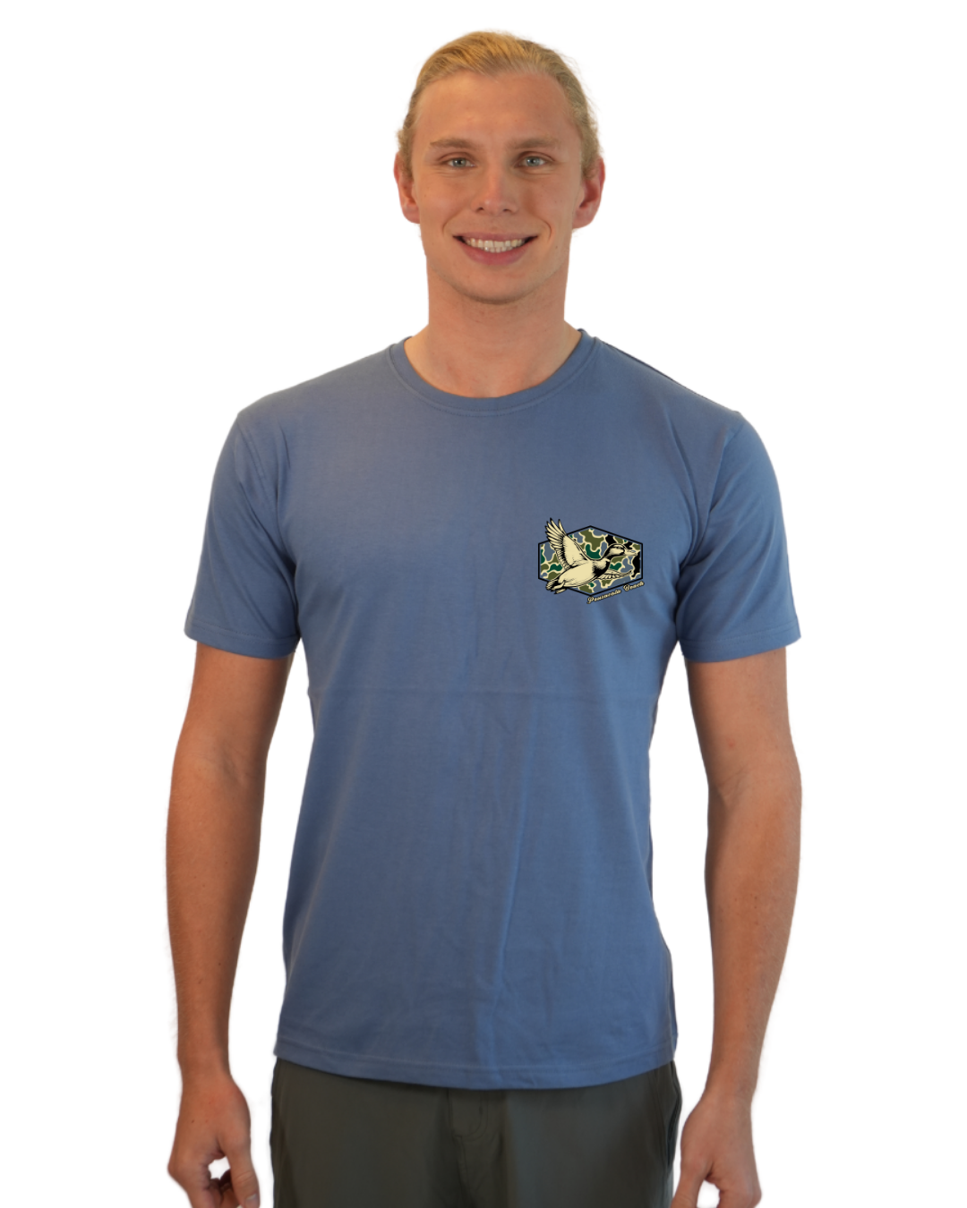 Pensacola Beach Duck Men T-Shirt Camouflage Edition