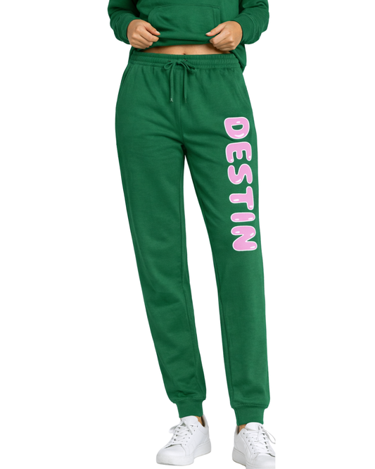 Destin Cherry Jogger -Part of a Set- Style ETP040P Clothing alvinsisland.com Green S