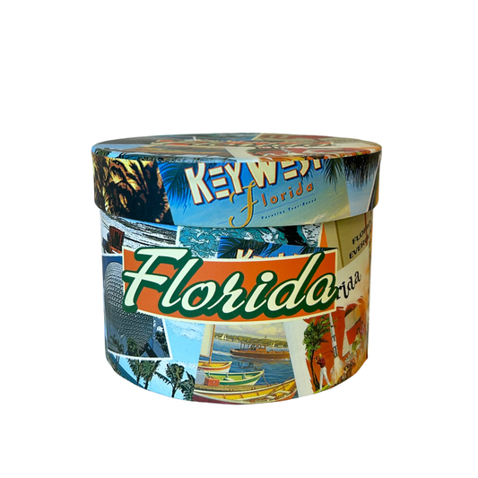 Florida Porcelain Mug In Round Box