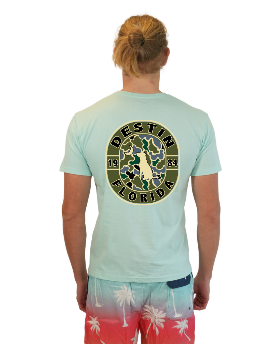 Destin Dog 1984 T-Shirt Camouflage Edition T-SHIRT alvinsisland.com