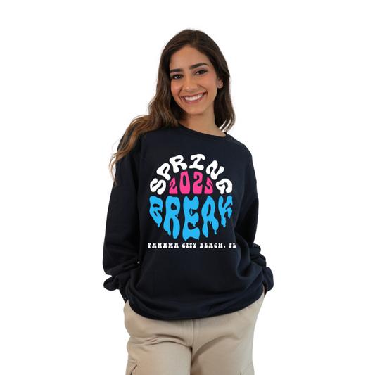 Panama City Beach, Fl Spring Break Collection Crewneck Style 067