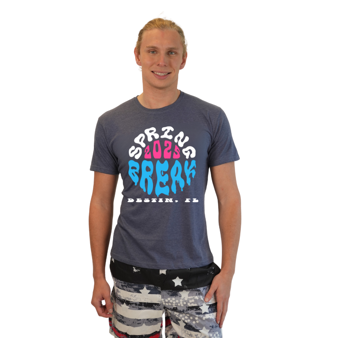 Destin, Fl Spring Break Collection T-shirt Style CC1000