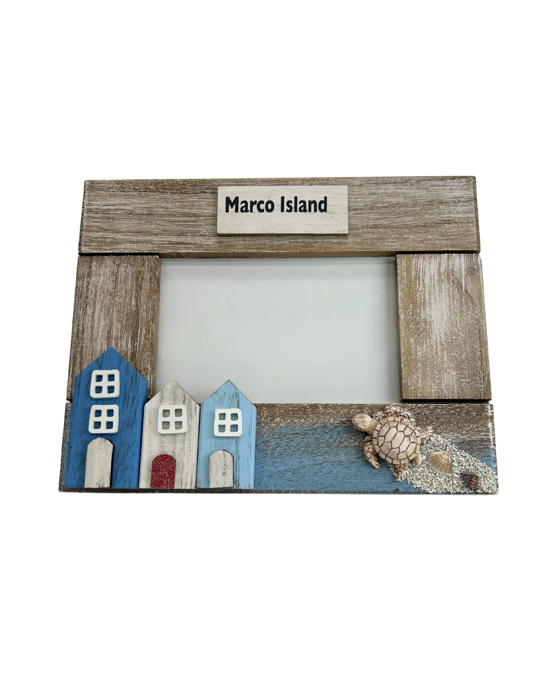 Marco Island Frame Decor Wood 4*6 souvenirs alvinsisland.com