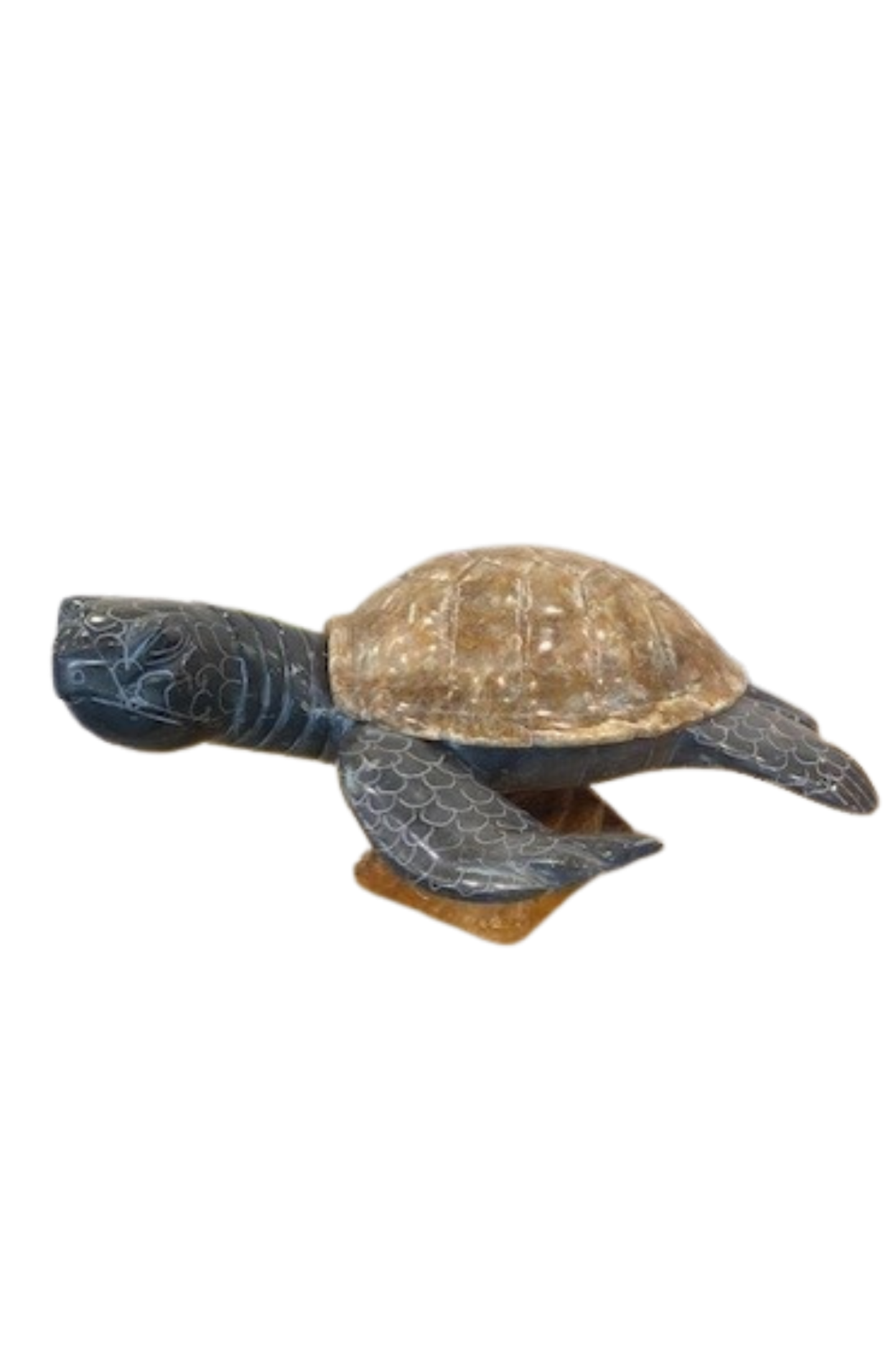 Marble Turtle 14" Figurine Home Decor
