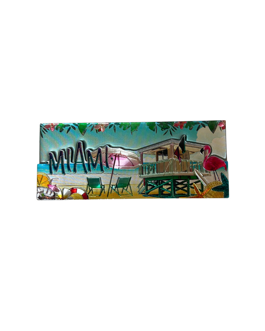Miami Beach Icons Design Magnet souvenirs alvinsisland.com