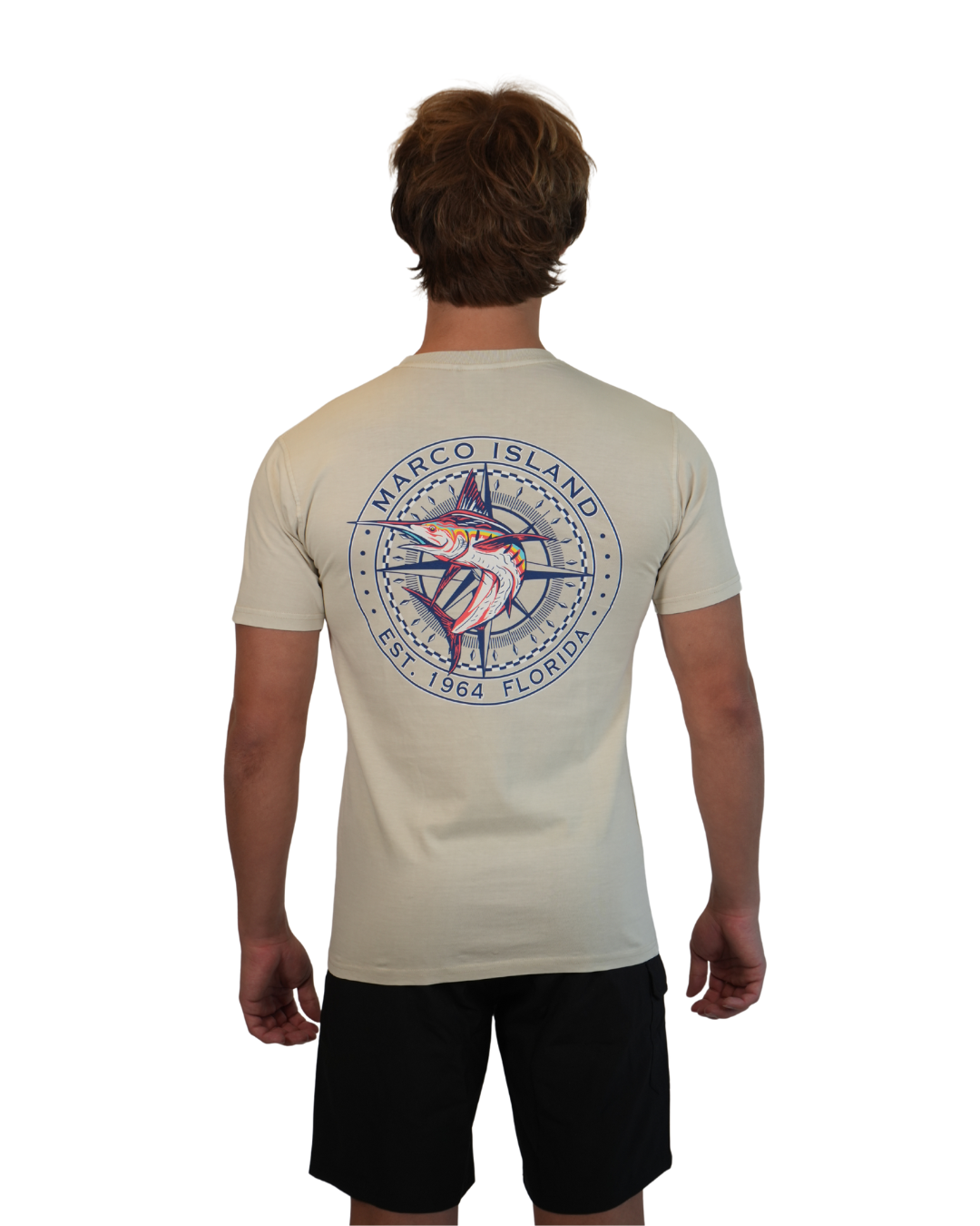 Marco Island,Fl Marlin Est.1964 Design T-Shirt T-SHIRT alvinsisland.com