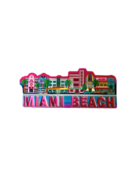 Miami, South Beach Design Magnet souvenirs alvinsisland.com