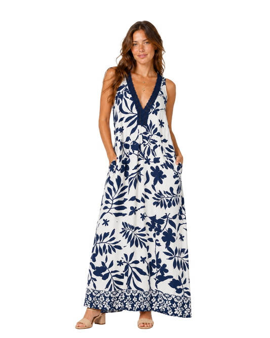 Paradise, Floral Long Dress