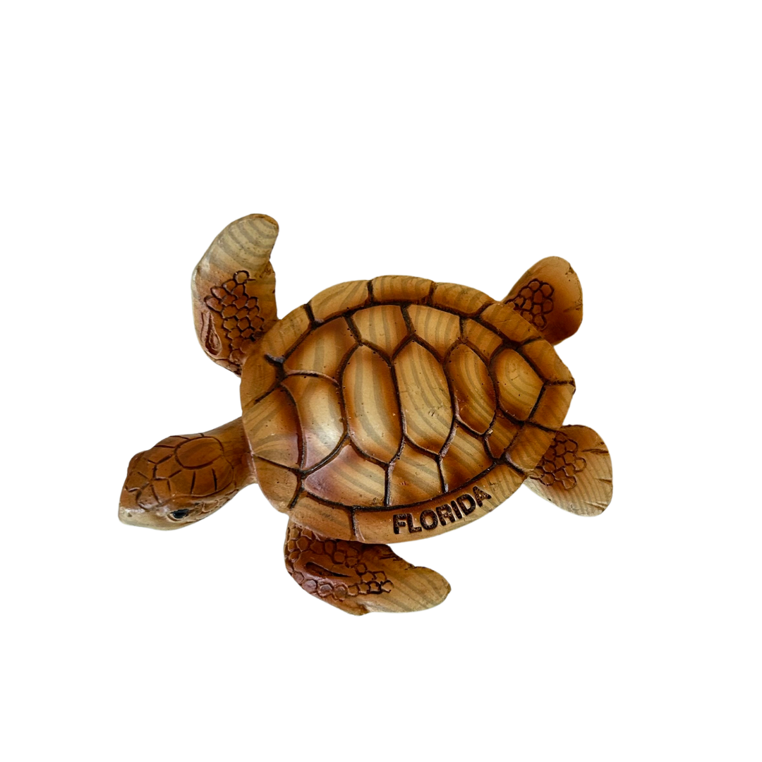 Florida Turtle Figurine Souvenir