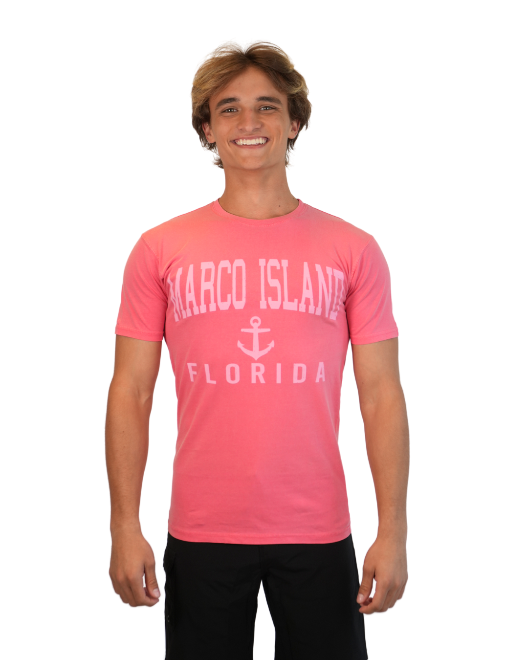 Marco Island City Name Design, T-Shirt T-SHIRT alvinsisland.com watermelon S