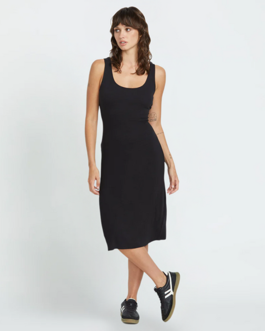 Volcom Women's Rizzled Midi Dress Dress Volcom