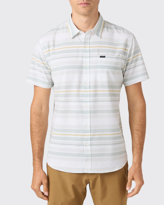 O'Neill Travel UPF Traverse Stripe Stan SHORT SLEEVE TOP O'Neill M Striped