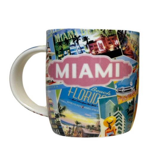 Miami Porcelain Mug In Round Box