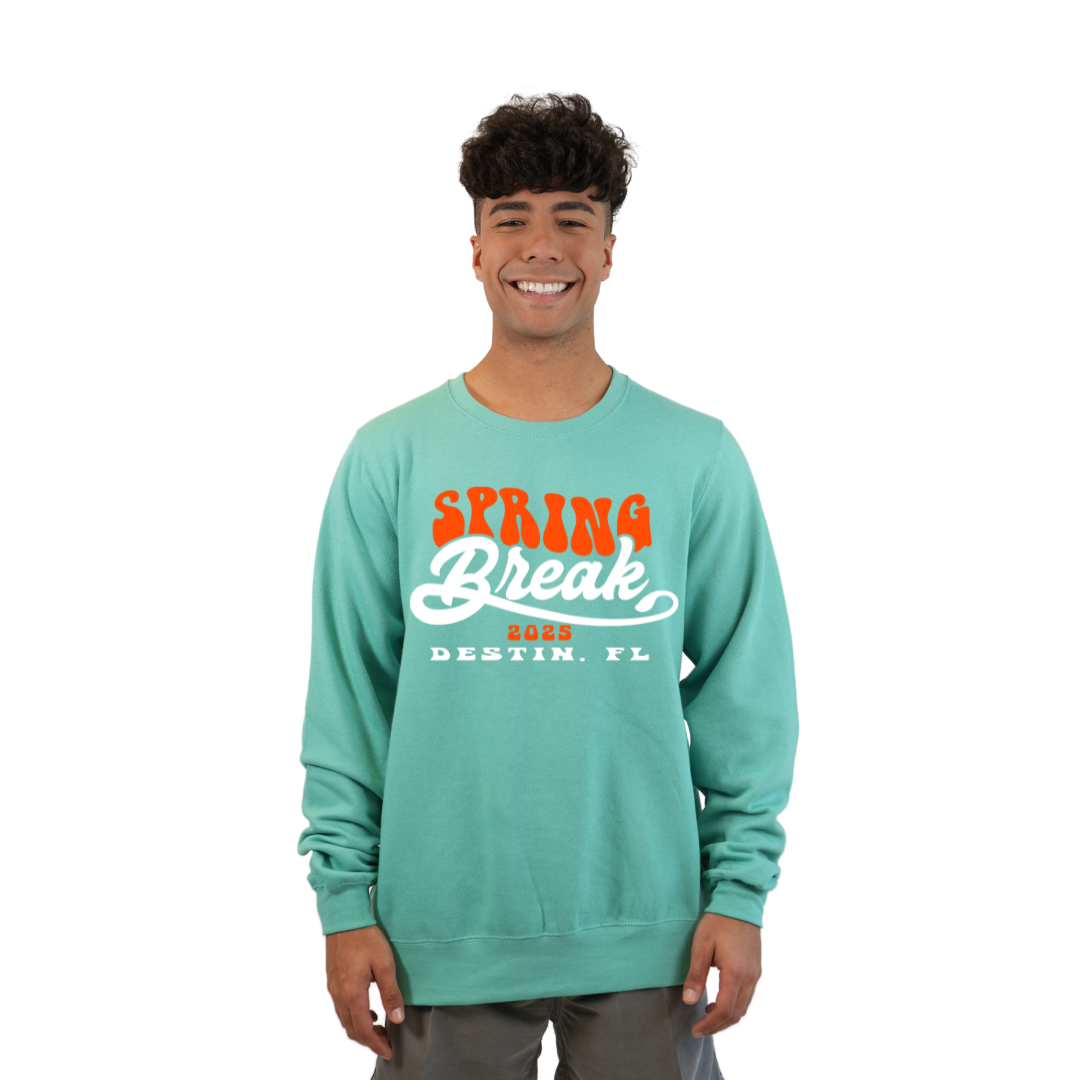 Destin, Fl Spring Break Collection Crewneck Style 067