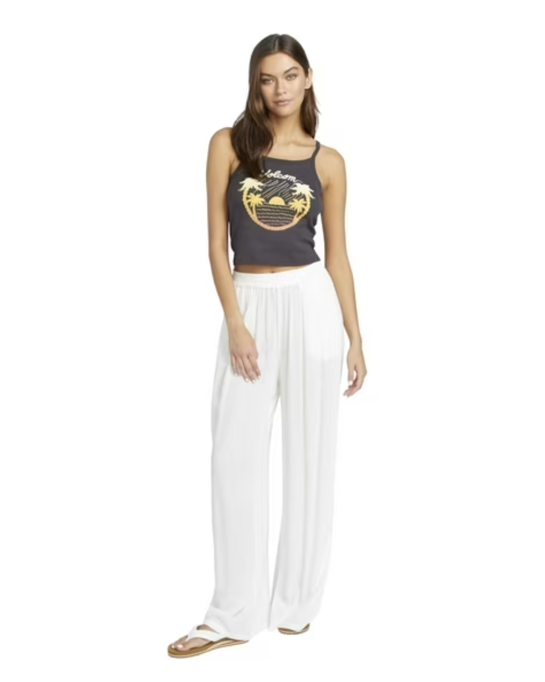 Volcom Women's Stoneshine Junki Pants Pants Volcom Star White S