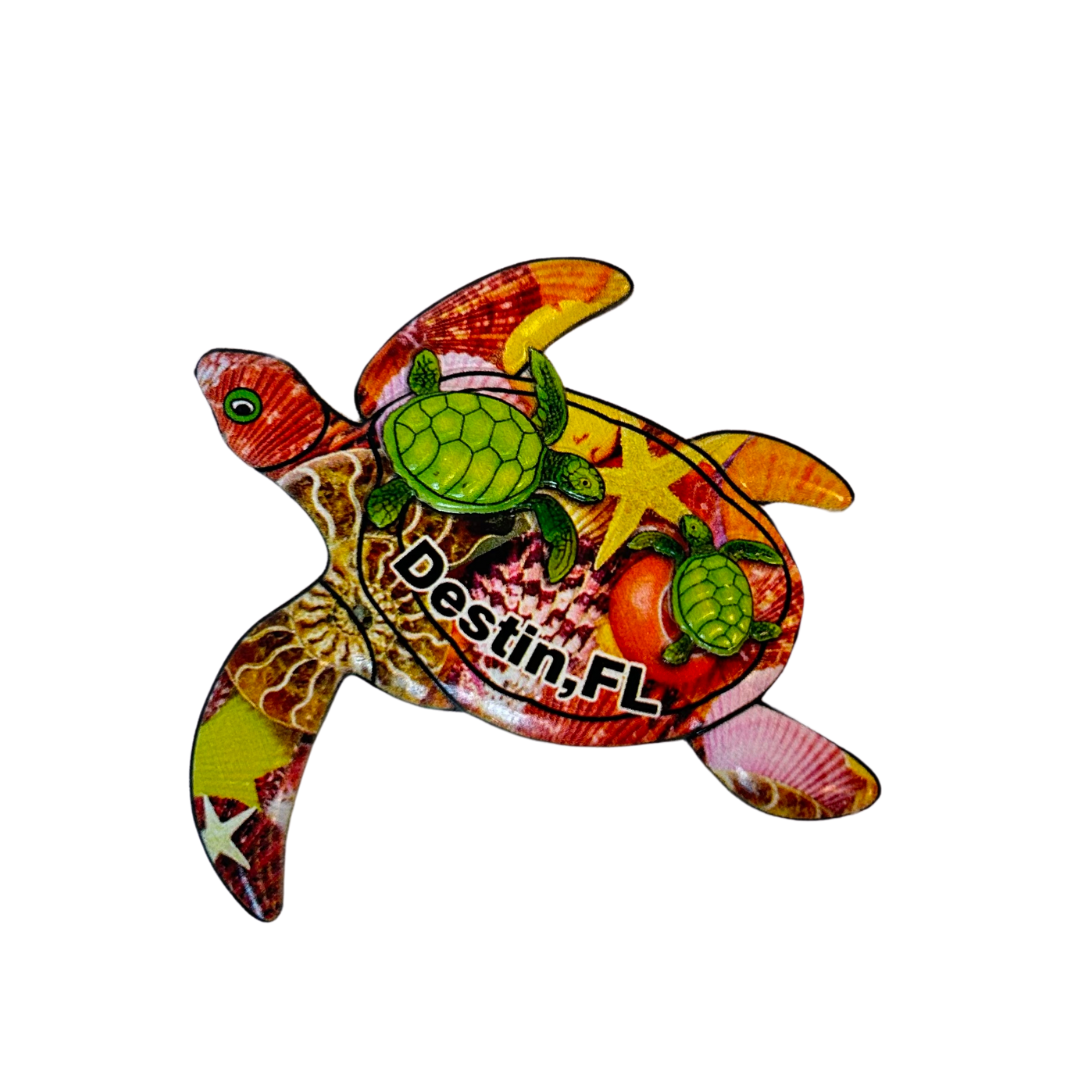 Destin Turtle Magnetic Ceramic