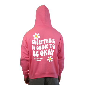 Destin Florida Pullover Hoodie Men with front 