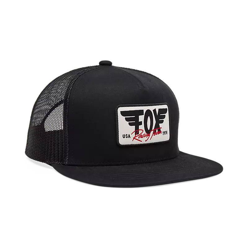 Fox Racing Winged Trucker Hat hat Foxracing Black One size
