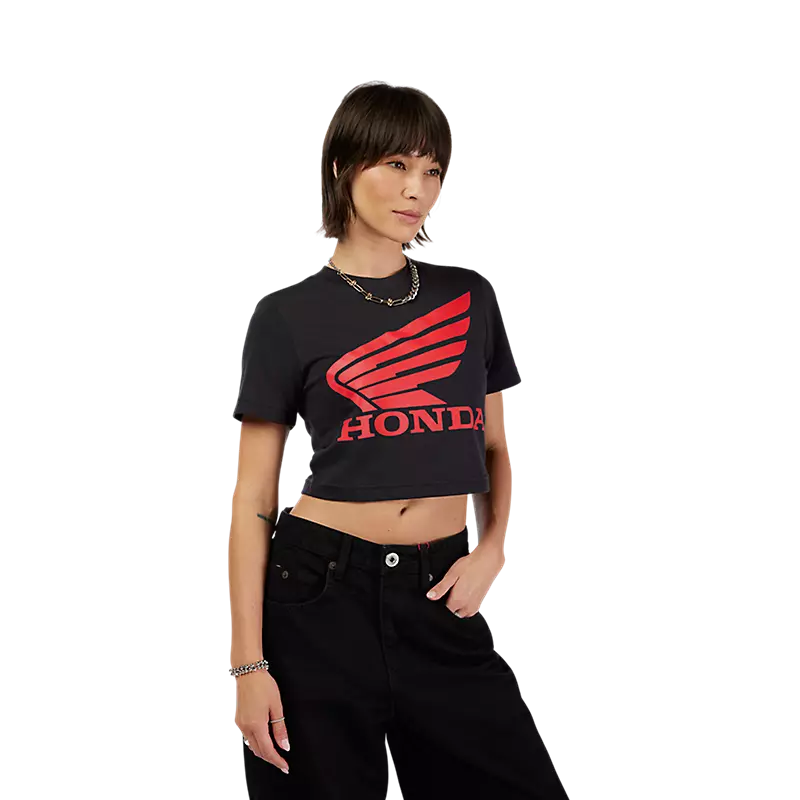 Womens Fox x Honda Baby Tee Foxracing
