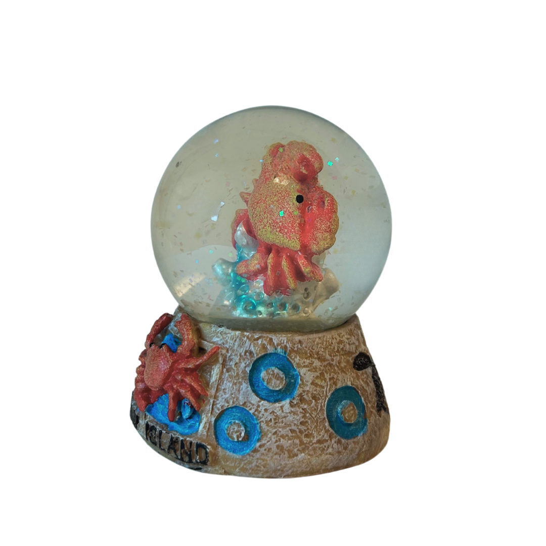 Crab Island Water Globes 65mm Souvenir