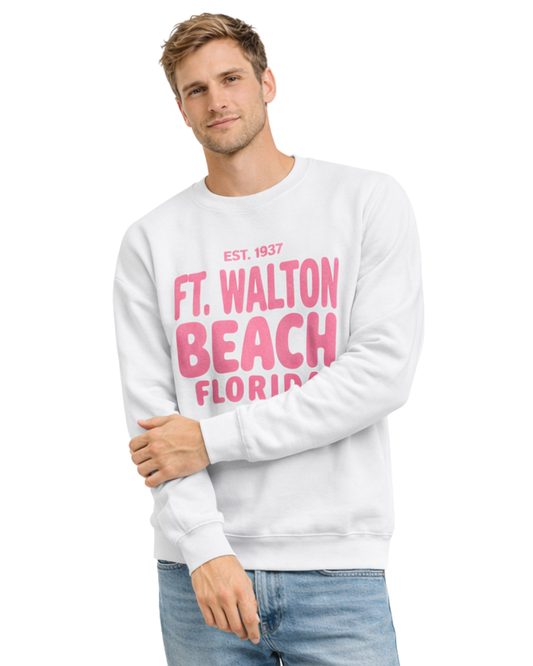 Ft. Walton Beach, Fl City Name  Crewneck Style AI067C