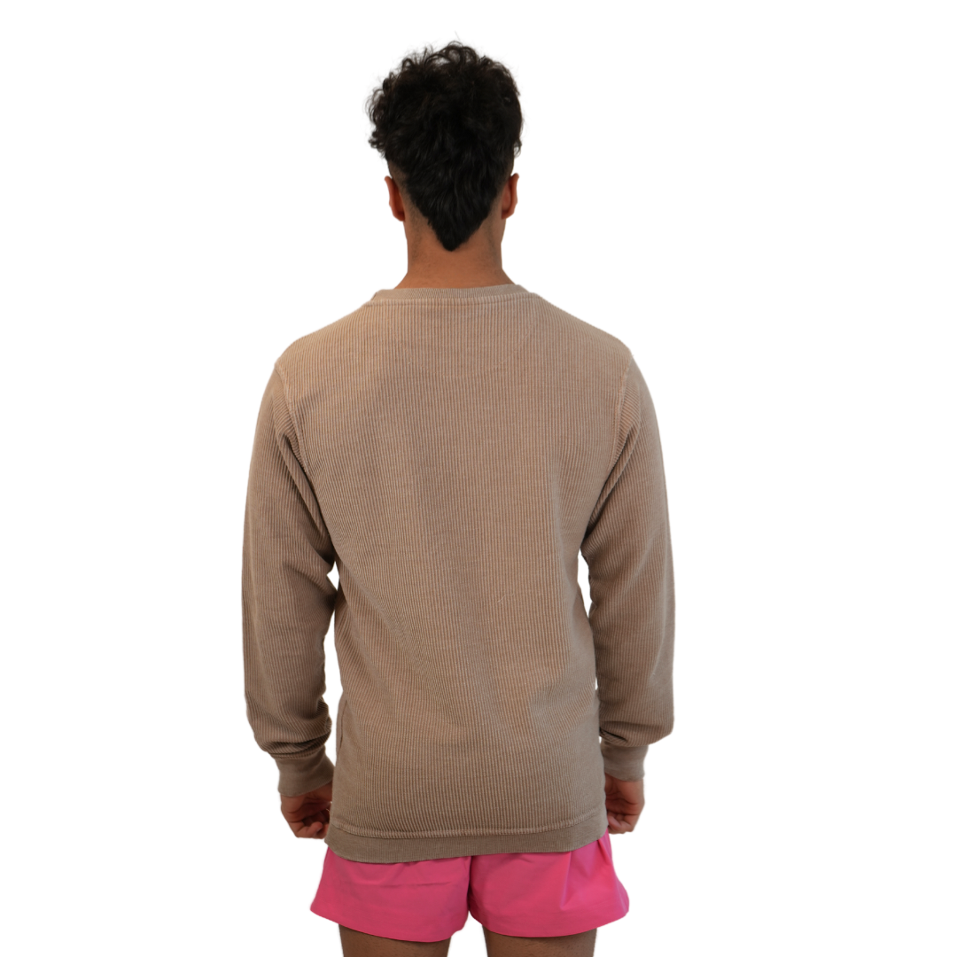 Marco Island Fl, Crewneck Sweater Washed Desert Style A500