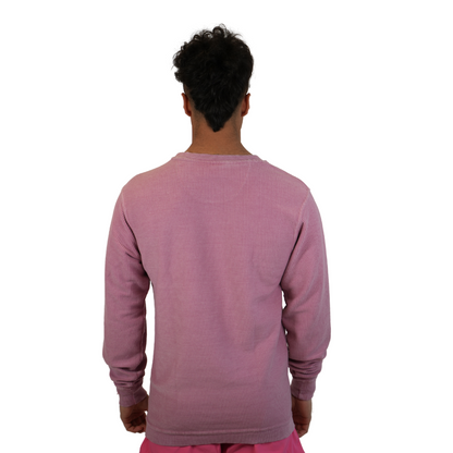 Marco Island Seas The Day Crewneck Sweater  Dusty Pink Style A500