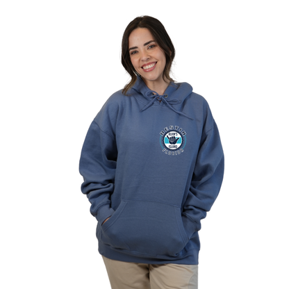 Destin Pullover Hoodie Women with Alvin's Island Hang Loose Front and Back Design Style 252