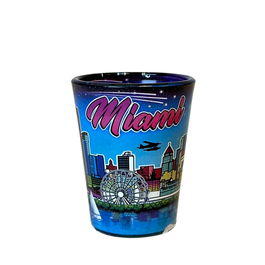 Miami Sky Views Shot Glass