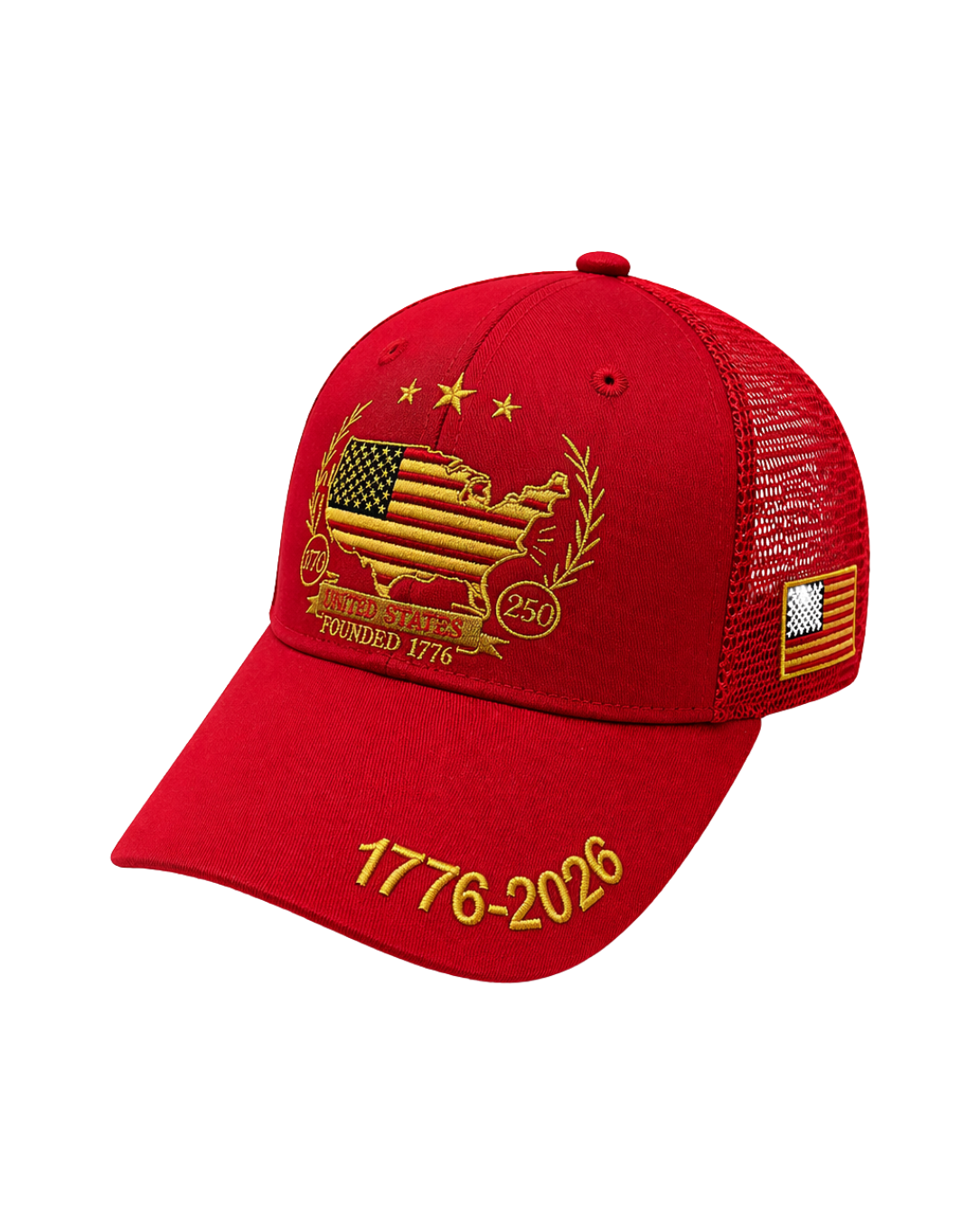 United States of America 250th Anniversary Adjustable Cap CAP alvinsisland.com