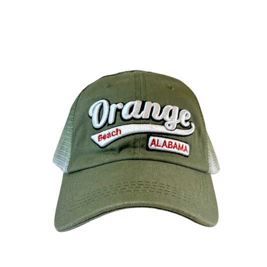 Orange Beach Al Cap Green Adjustable Style CHB3219