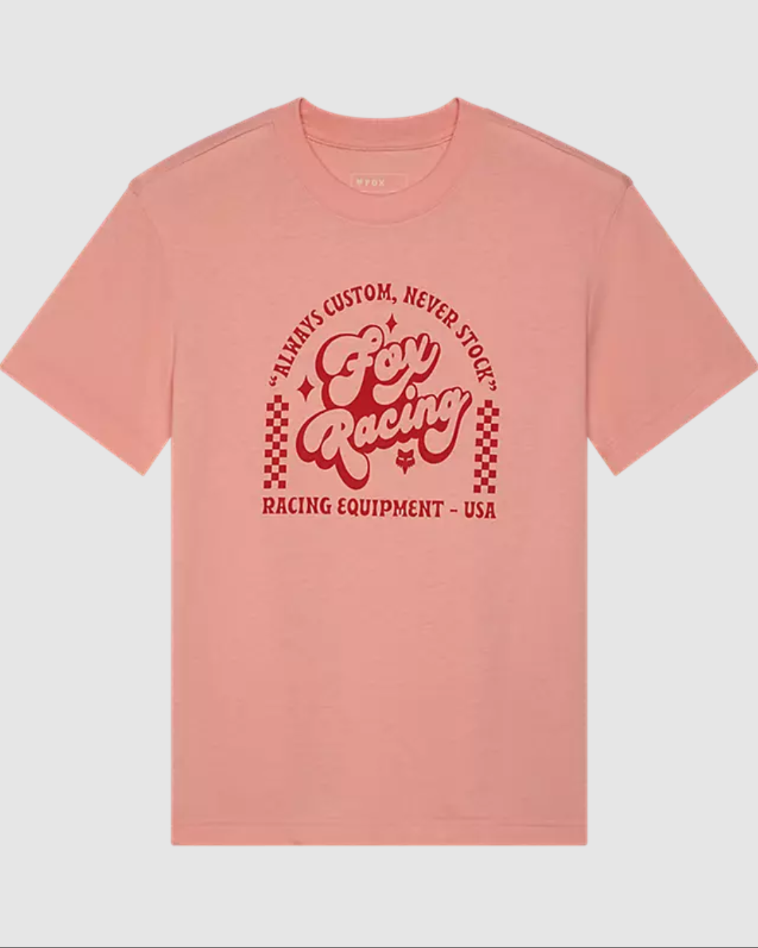 Fox Racing Womens Never Stock Tee T-SHIRT Foxracing S Pale Pink