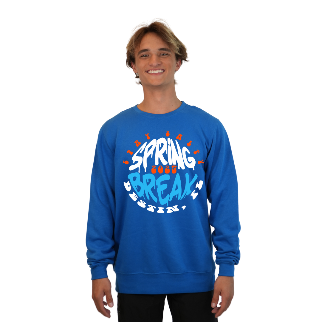 Destin, Fl Spring Break Collection Crewneck Style 067