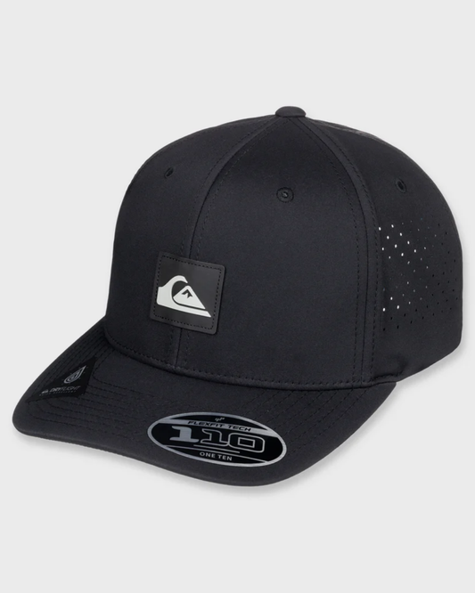 Quiksilver Adapted Flexfit Hat CAP Quiksilver Black One size