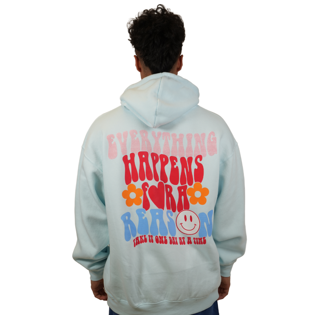 Miami Beach Everything Happens Pullover Hoodie Unisex  Pool Day Style 252