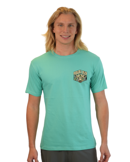 Pensacola Beach Deer  Men T-Shirt – Camouflage Edition
