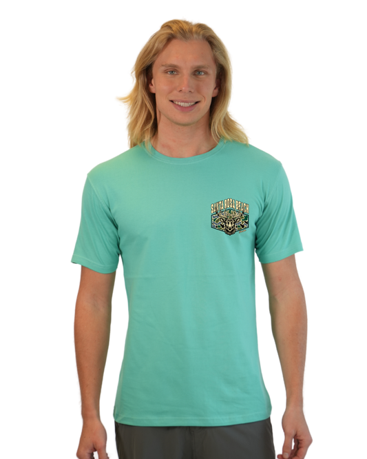 Santa Rosa Beach  Deer  Men T-Shirt – Camouflage Edition